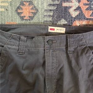 Levi's Charcoal Relaxed Fit Trousers